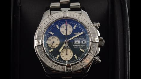 swimming panda breitling superocean chronograph a13340|Breitling chronograph review.